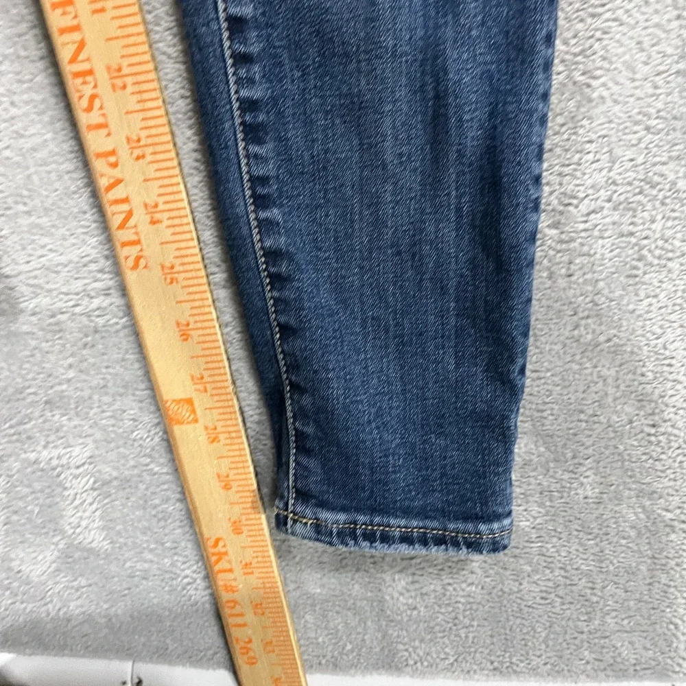 American Eagle Outfitters Skinny Leg Jegging Jeans Womens 8‎ Blue Distresssed